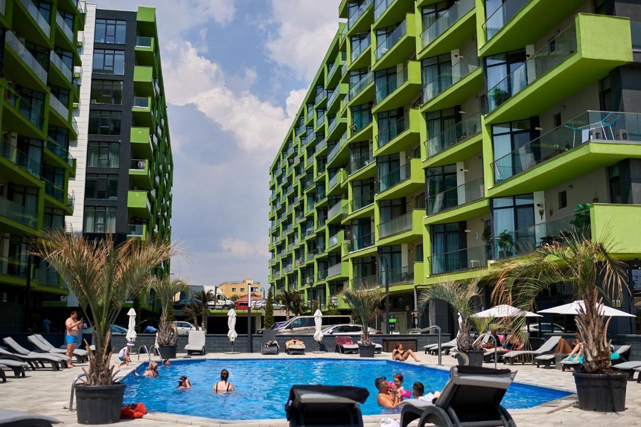 Cristalex Aparthotel & Spa Mamaia Nord Năvodari Екстериор снимка